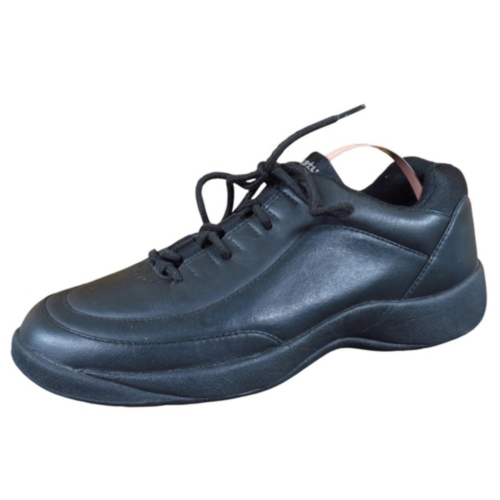 Naturalizer Womens Leather Walking Shoes Lace Up Comfort‎ Black Size 6